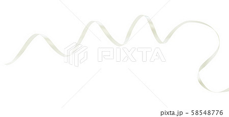 White silk twisted ribbon 58548776