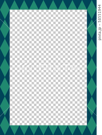 シンプル 縦フレームのイラスト素材