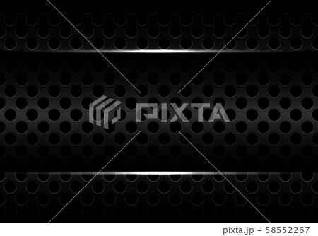 Abstract dark circle mesh texture design modern futuristic background vector illustration. 58552267
