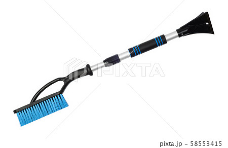 Car brush isolated 58553415