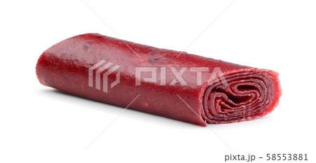 Cherry pastilles on a white Cherry pastilles on a white 58553881