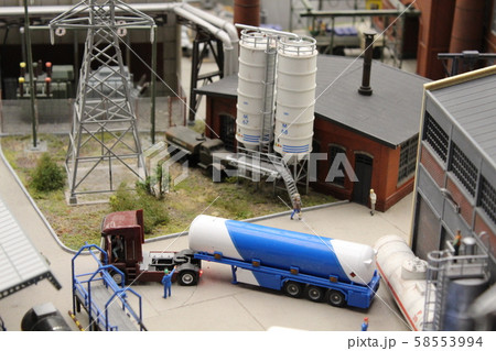 Toy city in a small size, very beautiful 58553994