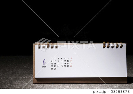 2020年6月 カレンダー 2020年6月 カレンダー 58563378