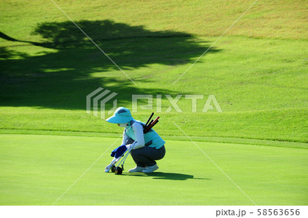 キャディー ゴルフ ゴルフ場 58563656