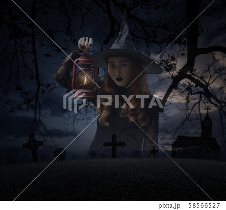 Halloween mystery concept 58566527