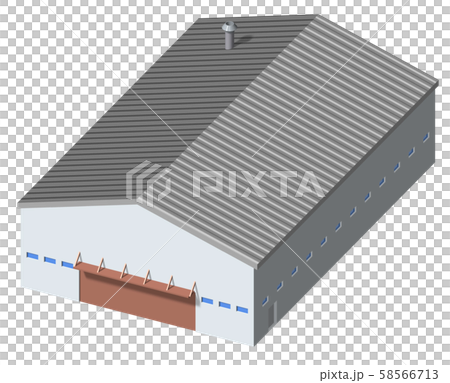 金属屋根工場 58566713