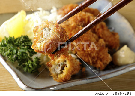熱々牡蠣フライ 熱々牡蠣フライ 58567293
