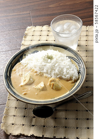 チキンバターカレー チキンバターカレー 58567422