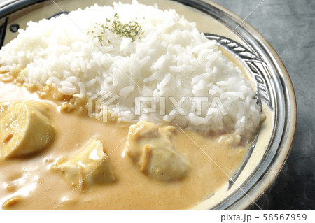 熱々バターチキンカレー 58567959