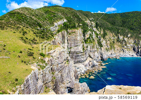 大瀬崎断崖 【長崎県五島市】 大瀬崎断崖 【長崎県五島市】 58569119
