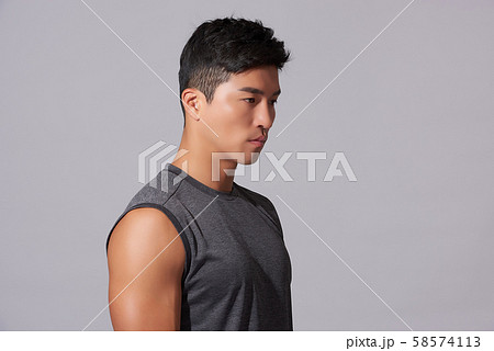 男性　スポーツ　ヘルシー 58574113