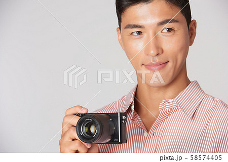 男性　ライフスタイル　撮影 58574405