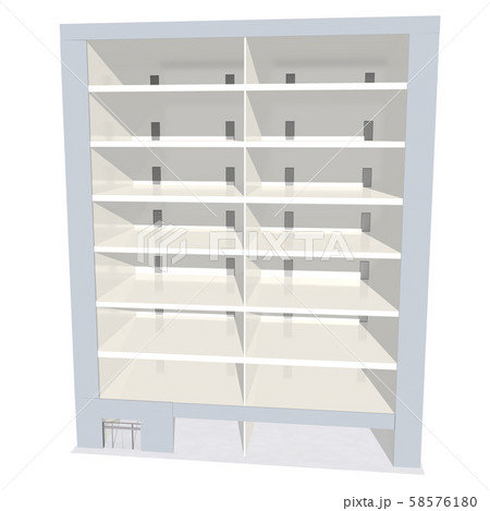 ビル　断面図 58576180