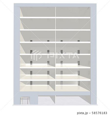 ビル　断面図 58576183