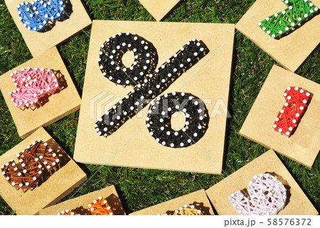 パーセント パーセント 58576372