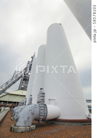 文化財として保存されている高炉 58578103