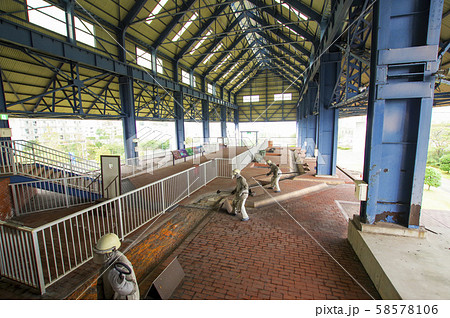 文化財として保存されている高炉 58578106