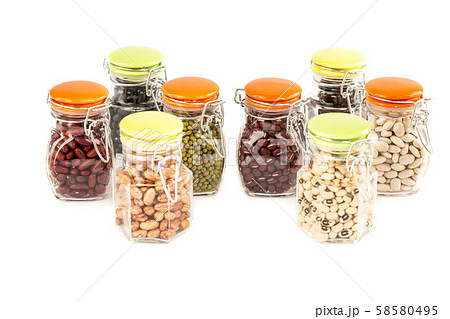 Collection of beans 58580495