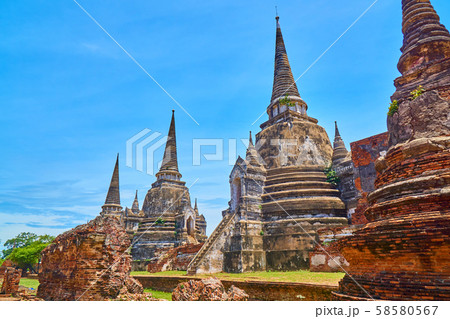 アユタヤ Wat Phra Sri Sanphet ワット・プラシーサンペット アユタヤ Wat Phra Sri Sanphet ワット・プラシーサンペット 58580567