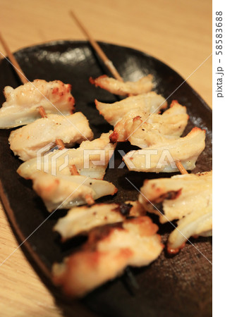おいしい焼き鳥、ナンコツ 58583688