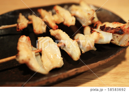 おいしい焼き鳥、ナンコツ 58583692