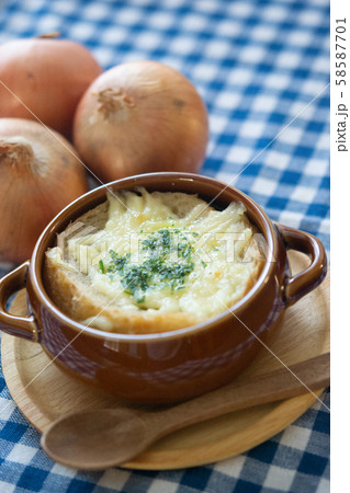 オニオングラタンスープ 58587701