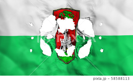 Holes in Ljubljana flag 58588113