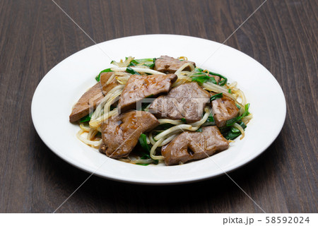 レバニラ炒め 58592024