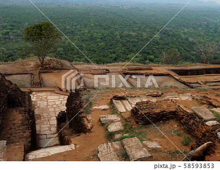 Sigiriya ancient rock in Sri Lanka Sigiriya ancient rock in Sri Lanka 58593853