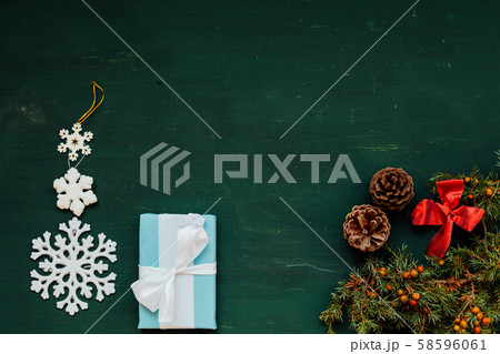 Christmas tree background gifts new year holiday decor Christmas tree background gifts new year holiday decor 58596061