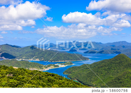 大瀬崎展望所からの眺め　【長崎県五島市】 58600798