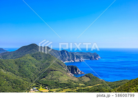 大瀬崎展望所からの眺め 【長崎県五島市】 大瀬崎展望所からの眺め 【長崎県五島市】 58600799