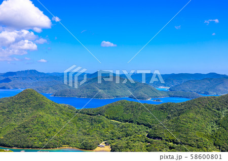 大瀬崎展望所からの眺め　【長崎県五島市】 58600801