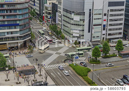 京都駅前の都市景観 京都駅前の都市景観 58603793