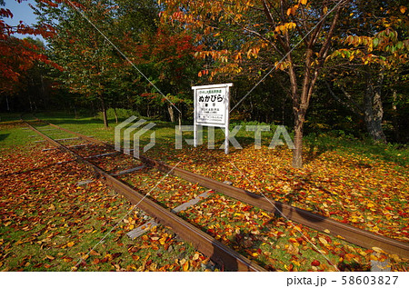 糠平の駅名板 58603827