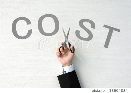 ビジネスイメージ―コストカット 58604884