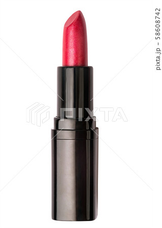 Red lipstick isolated on a white background Red lipstick isolated on a white background 58608742