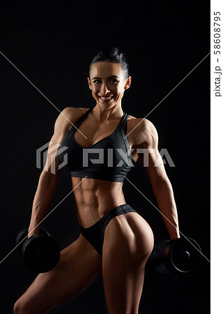 Crop of woman in sports underwear. Stock Photo by ©serhii.bobyk