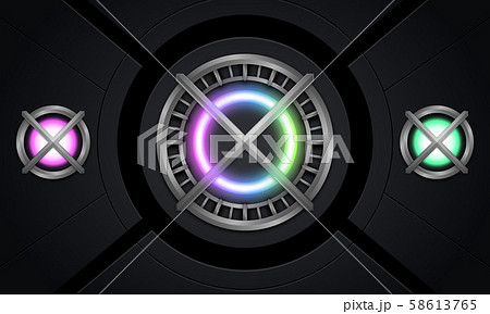 RGB light with metallic in abstract background RGB light with metallic in abstract background 58613765
