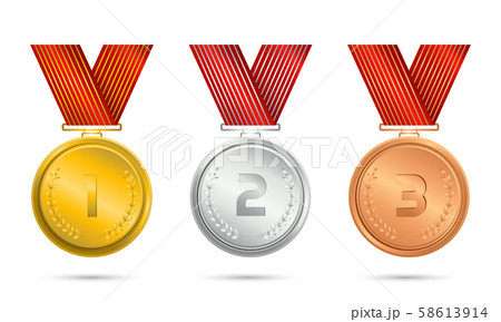 Champion gold, silver and bronze 58613914