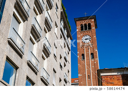 ミラノ サン・バビラ教会 鐘楼 ミラノ サン・バビラ教会 鐘楼 58614474