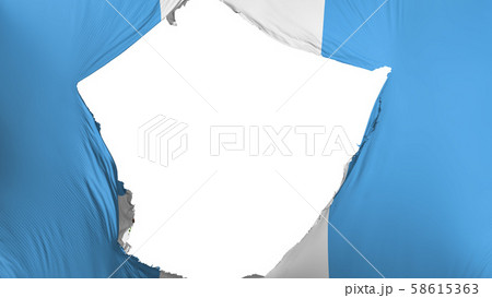 Cracked Guatemala flag 58615363
