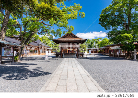 拝殿 京都 城南宮 58617669