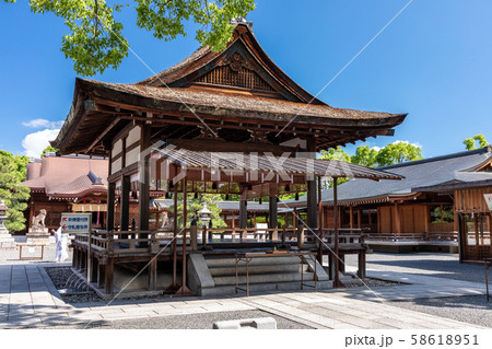 拝殿 京都 城南宮 拝殿 京都 城南宮 58618951