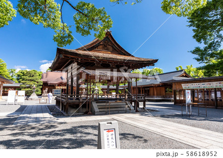 拝殿 京都 城南宮 拝殿 京都 城南宮 58618952