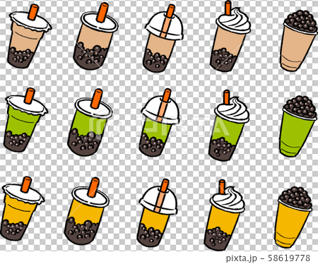 タピオカドリンクセット 58619778