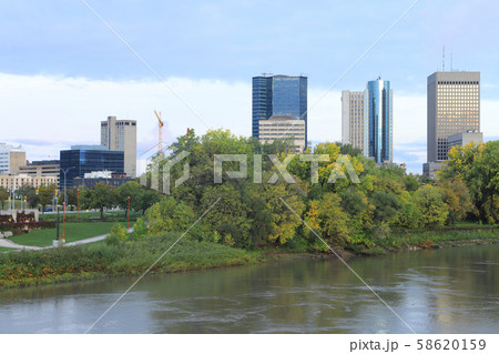 Winnipeg, Manitoba skyline in autumn Winnipeg, Manitoba skyline in autumn 58620159