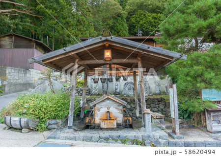 奈良井宿　宮の沢の水場 58620494