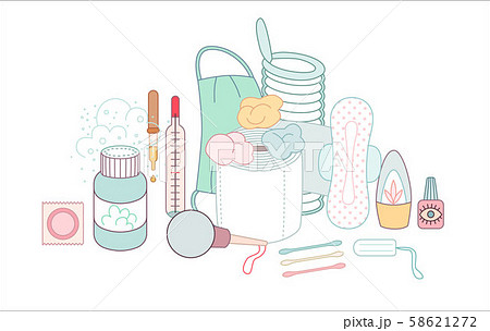 Hygiene elements groups 58621272
