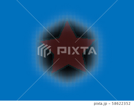 Halftone Star Vector illustration eps 10 58622352